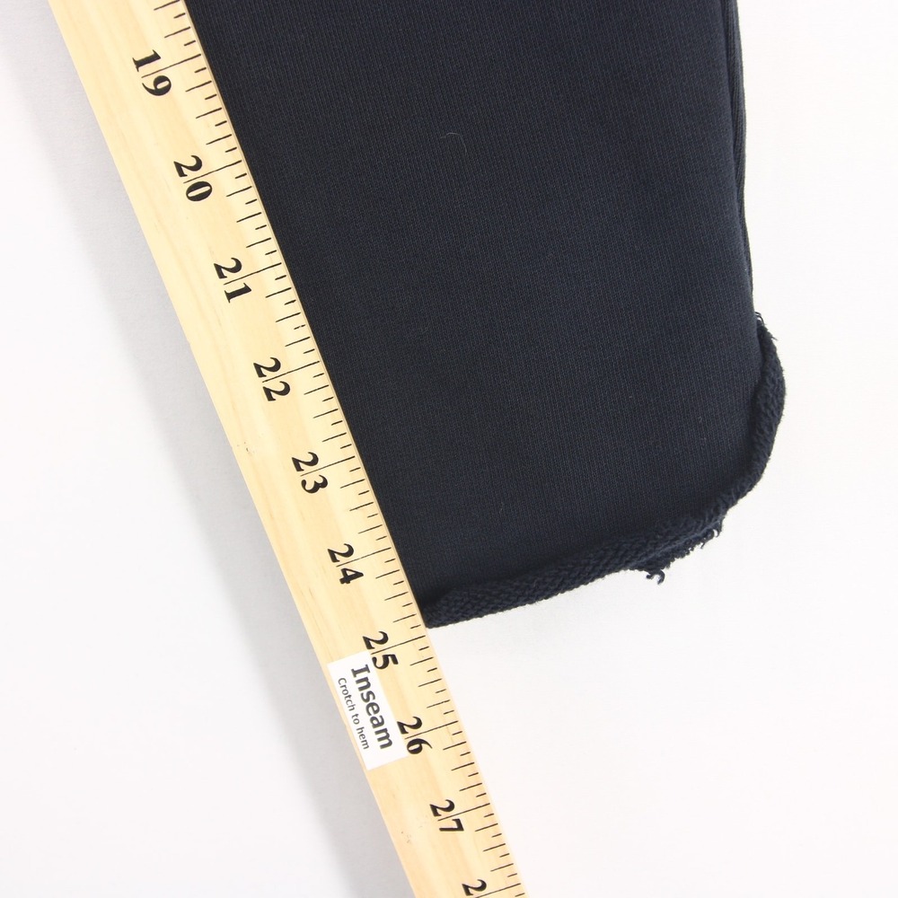 Frank and Eileen Christine Sweatpants Womens M Navy Blue Tee Lab Terry Tulip Hem - Picture 7 of 11